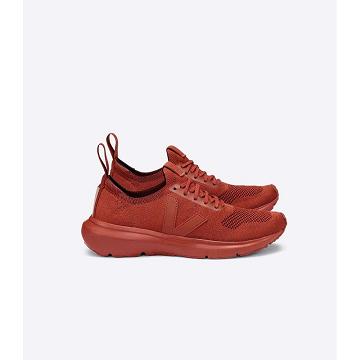 Women's Veja V-KNIT VEJA X RICK OWENS FULL RUST Running Shoes Red | SG 410LIS